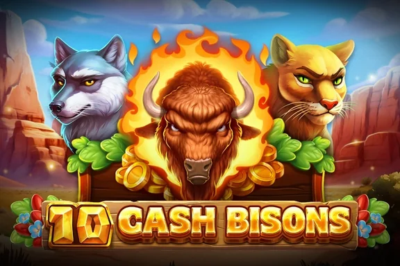Capa do slot 10 Cash Bisons