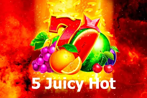 Capa do slot 5 Juicy Hot